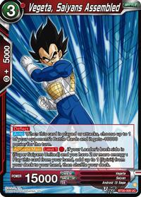 Vegeta, Saiyans Assembled (BT30-009) [Three Glorious Fighters]
