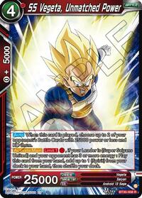 SS Vegeta, Unmatched Power (BT30-008) [Three Glorious Fighters]