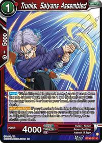 Trunks, Saiyans Assembled (BT30-011) [Three Glorious Fighters]