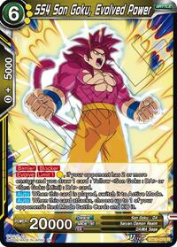 SS4 Son Goku, Evolved Power (BT30-070) [Three Glorious Fighters]