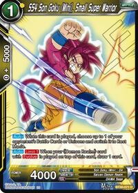 SS4 Son Goku (Mini), Small Super Warrior (BT30-071) [Three Glorious Fighters]