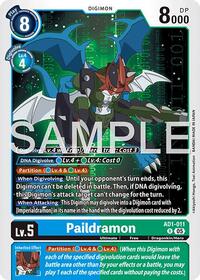 Paildramon - AD1-011 (AD1-011 R) [Advanced Booster Digimon Generation]