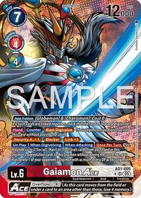 Gaiamon ACE (Alternate Art) (AD1-005 SR) [Advanced Booster Digimon Generation]