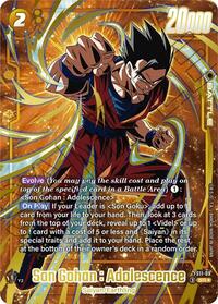 Son Gohan : Adolescence - FS11-09 (Gold) (FS11-09) [Starter Deck EX: The Phase of Evolution]