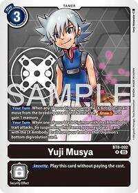 Yuji Musya (Reprint) (BT8-092 R) [Advanced Booster Digimon Generation]