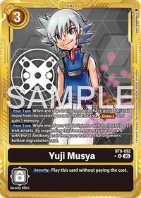 Yuji Musya (Gold Border) (BT8-092 R) [Advanced Booster Digimon Generation]