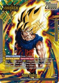 Son Goku - FS12-01 (Gold) (FS12-01) [Starter Deck EX: The Beat of Ki]