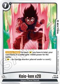 Kaio-ken x20 (FS12-18) [Starter Deck EX: The Beat of Ki]