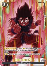 Kaio-ken x20 (Gold) (FS12-18) [Starter Deck EX: The Beat of Ki]