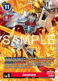 Jesmon (Reprint) (BT20-017 R) [Advanced Booster Digimon Generation]