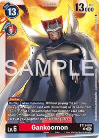 Gankoomon (Reprint) (BT13-019 R) [Advanced Booster Digimon Generation]