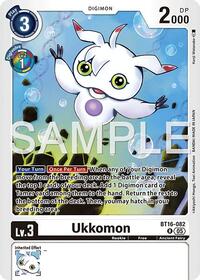 Ukkomon (Reprint) (BT16-082 R) [Advanced Booster Digimon Generation]