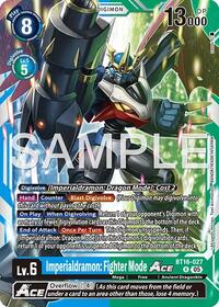 Imperialdramon: Fighter Mode ACE - BT16-027 (Reprint) (BT16-027 R) [Advanced Booster Digimon Generation]