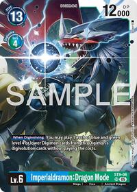 Imperialdramon: Dragon Mode - ST9-06 (Reprint) (ST9-06 SR) [Advanced Booster Digimon Generation]