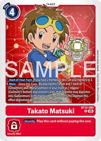Takato Matsuki - BT12-089 (Reprint) (BT12-089 R) [Advanced Booster Digimon Generation]