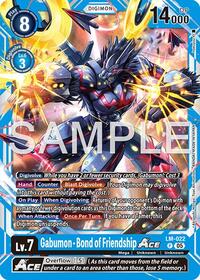 Gabumon - Bond of Friendship ACE (Reprint) (LM-022 P) [Advanced Booster Digimon Generation]