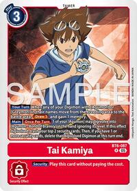 Tai Kamiya - BT6-087 (Reprint) (BT6-087 R) [Advanced Booster Digimon Generation]
