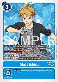 Matt Ishida (Reprint) (BT6-088 R) [Advanced Booster Digimon Generation]