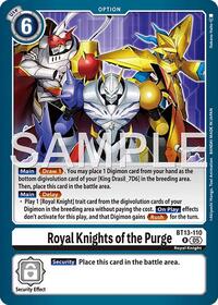 Royal Knights of the Purge (Reprint) (BT13-110 R) [Advanced Booster Digimon Generation]