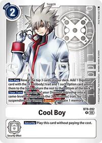 Cool Boy - BT9-092 (Reprint) (BT9-092 R) [Advanced Booster Digimon Generation]