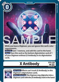 X Antibody (Reprint) (BT9-109 U) [Advanced Booster Digimon Generation]