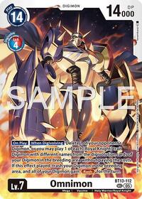 Omnimon - BT13-112 (Reprint) (BT13-112 SEC) [Advanced Booster Digimon Generation]