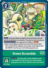 Green Scramble (Reprint) (LM-030 P) [Advanced Booster Digimon Generation]