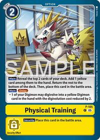 Physical Training (Reprint) (P-105 P) [Advanced Booster Digimon Generation]