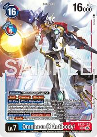 Omnimon (X Antibody) (Reprint) (BT20-102 SEC) [Advanced Booster Digimon Generation]