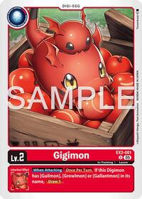 Gigimon (Reprint) (EX2-001 U) [Advanced Booster Digimon Generation]