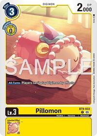 Pillomon (Reprint) (BT9-033 C) [Advanced Booster Digimon Generation]
