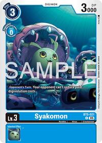 Syakomon (Reprint) (BT5-021 C) [Advanced Booster Digimon Generation]