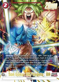 Son Goku : BR/Vegeta : BR (Alternate Art) (FB09-011) [Dual Evolution]