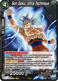 Son Goku, Ultra Technique (BT30-085) [Three Glorious Fighters]