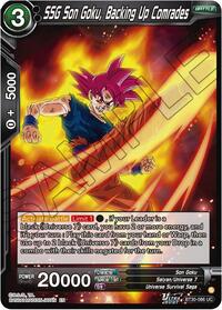 SSG Son Goku, Backing Up Comrades (BT30-086) [Three Glorious Fighters]