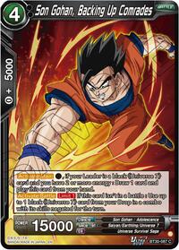 Son Gohan, Backing Up Comrades (BT30-087) [Three Glorious Fighters]