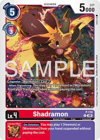 Shadramon - P-110 (Reprint) (P-110 P) [Advanced Booster Digimon Generation]