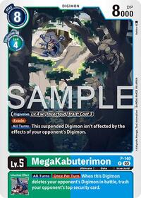 MegaKabuterimon P-140 (Reprint) (P-140 P) [Advanced Booster Digimon Generation]
