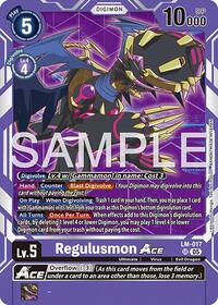 Regulusmon ACE (Reprint) (LM-017 SR) [Advanced Booster Digimon Generation]
