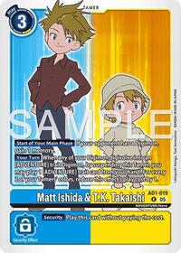 Matt Ishida & T.K. Takaishi (AD1-019) [Advanced Booster Digimon Generation]