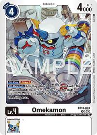 Omekamon - BT13-093 (Reprint) (BT13-093 U) [Advanced Booster Digimon Generation]