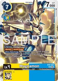Magnamon (Reprint) (BT8-038 SR) [Advanced Booster Digimon Generation]