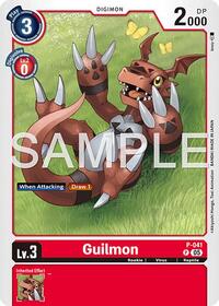 Guilmon - P-041 (Reprint) (P-041 P) [Advanced Booster Digimon Generation]