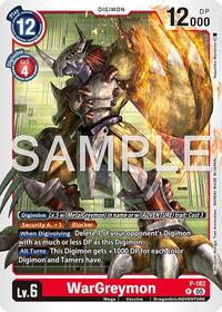 WarGreymon - P-182 (Reprint) (P-182 P) [Advanced Booster Digimon Generation]