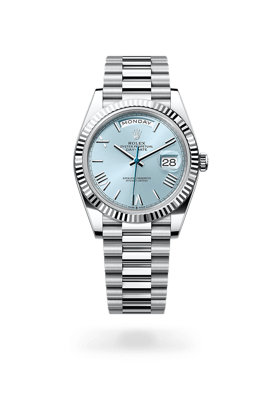 Rolex Day-Date 40 in Platinum, M228236-0012 | Ace Test Store UK